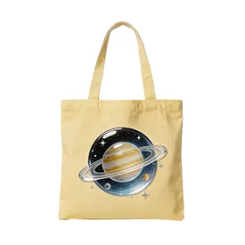 UV DTF sticker on Canvas bag