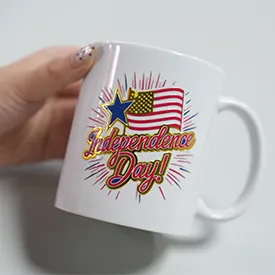 UV DTF sticker on mugs