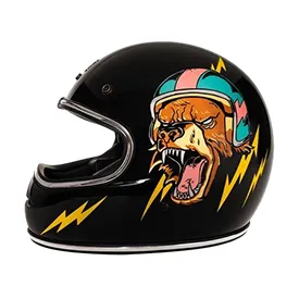 UV DTF sticker on helmet‌