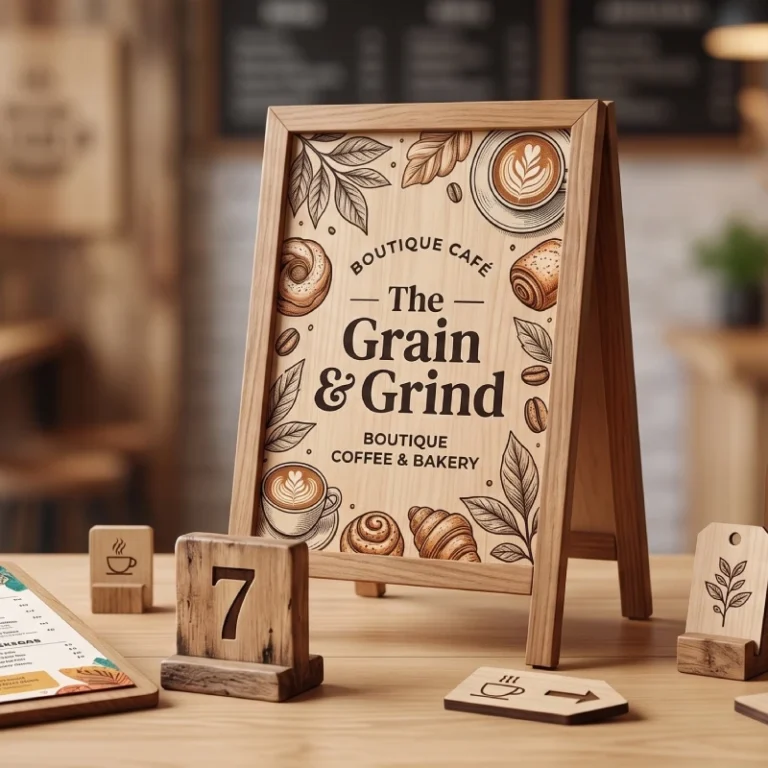 Wooden Signage