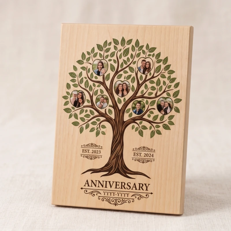 Custom Gift Printing on Wood