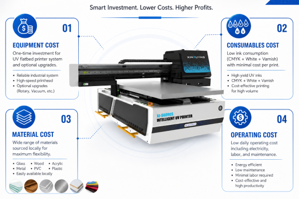 uv flatbed printer cost