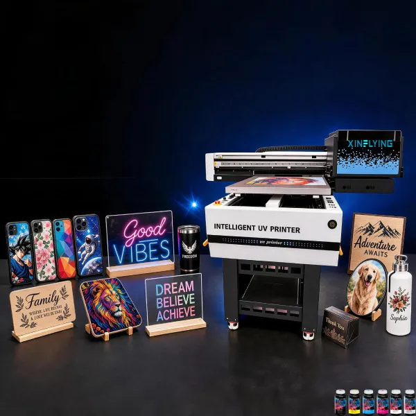 uv flatbed printer machine