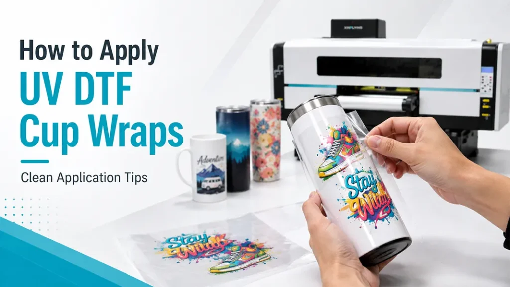 How to Apply UV DTF Cup Wraps