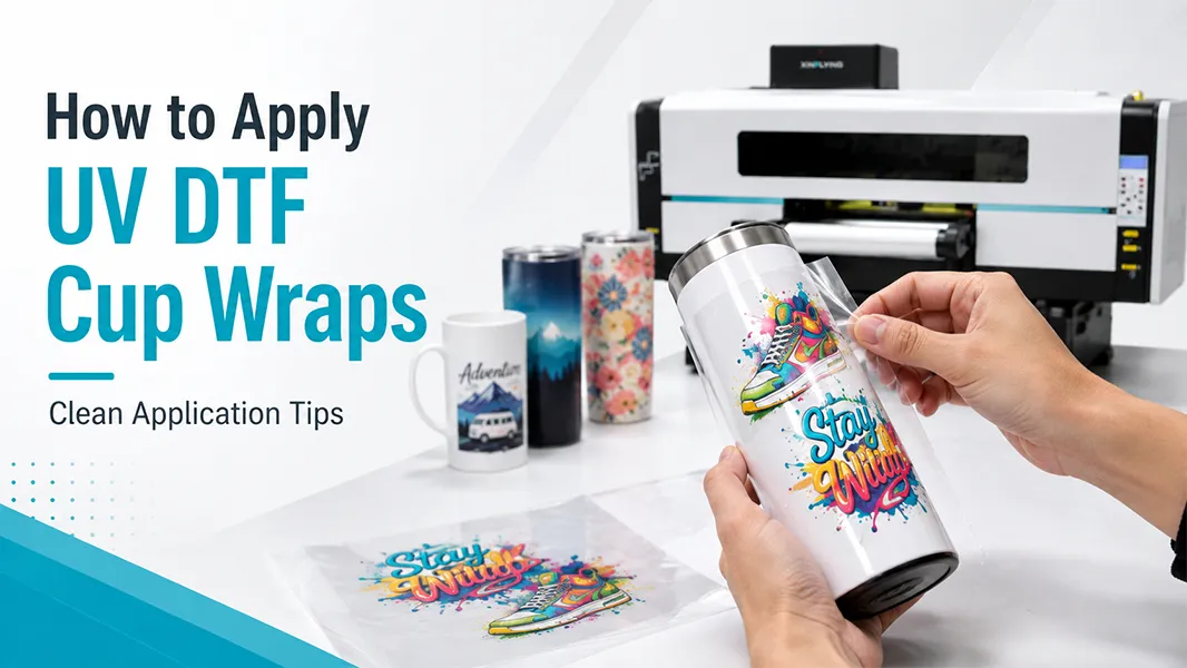 How to Apply UV DTF Cup Wraps