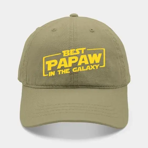 Caps printed with DTF transfer