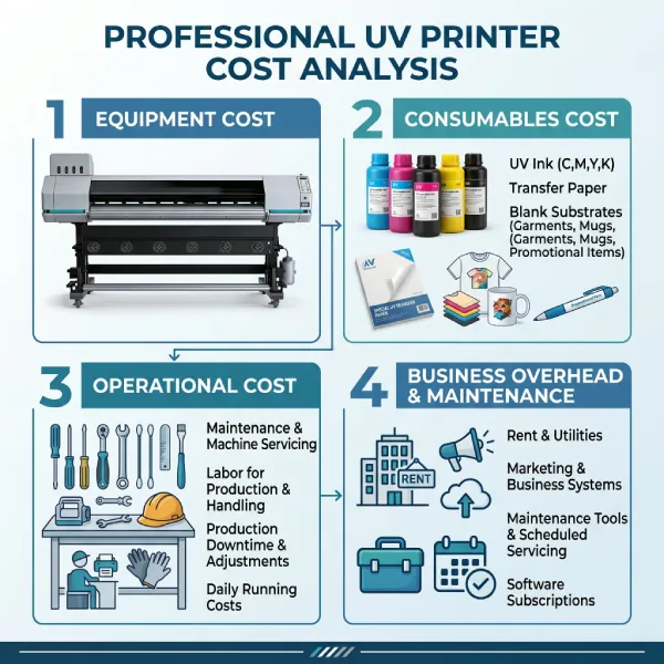 dye sublimation printer cost