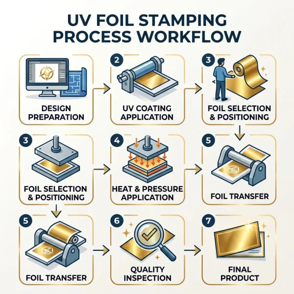 foil stamping process